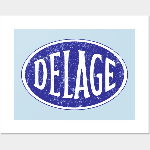 DELAGE Wall Art by MindsparkCreative